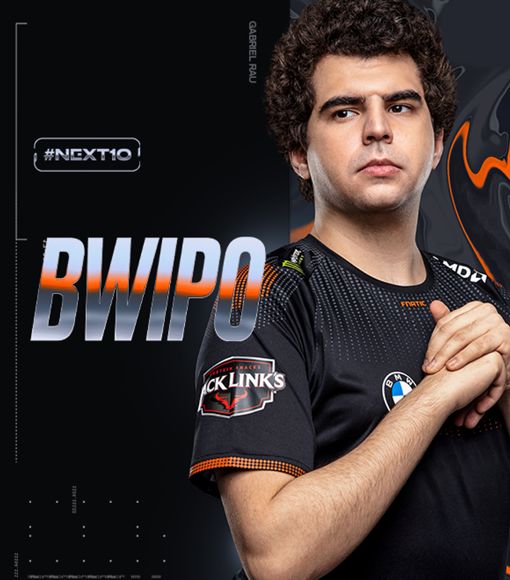 Bwipo in his Fnatic jersey