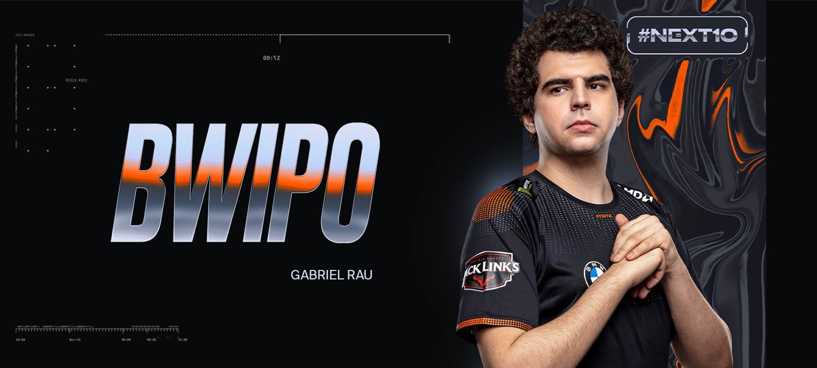 Bwipo in his Fnatic jersey